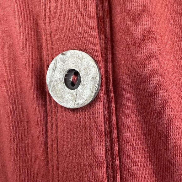 Zenana Premium Button-Down Tie Front Long Sleeve Top - Picture 7 of 16